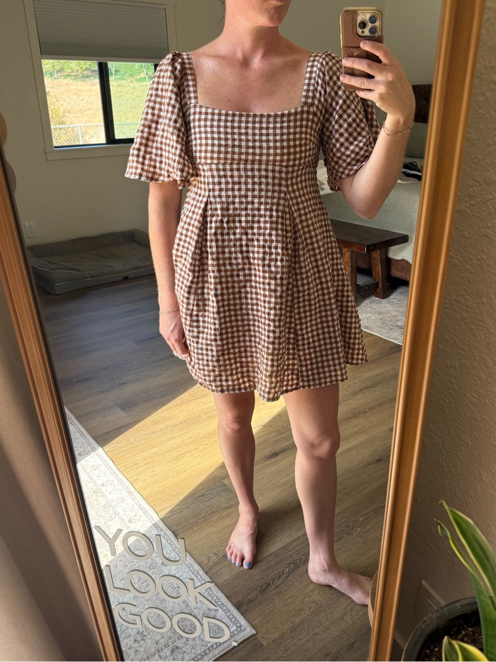 By together gingham dress
